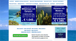 Desktop Screenshot of meinschiff24.de